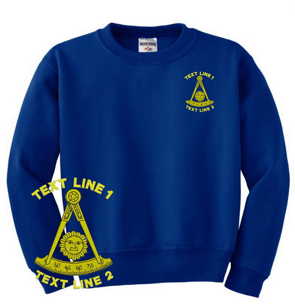 Masonic Past Master Sweatshirt #800 (image for) Masonic Past Master Sweatshirt #800